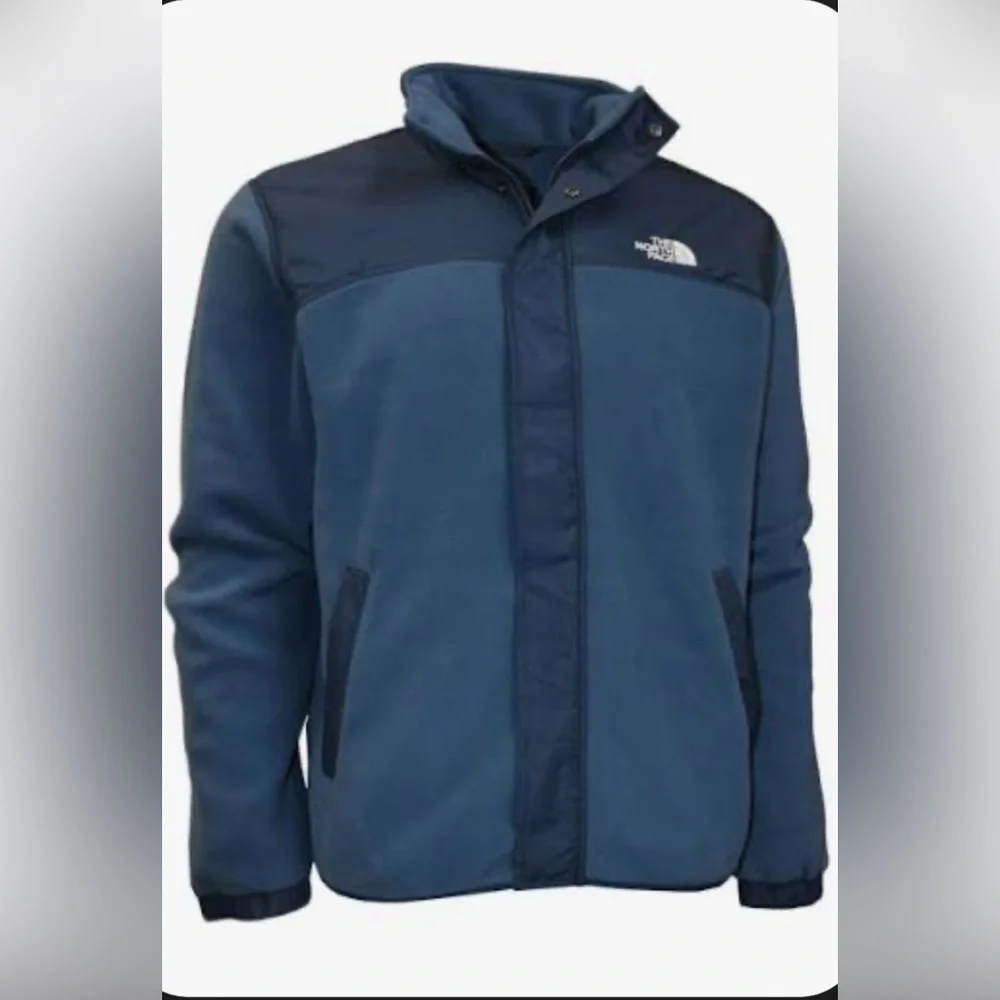 THE NORTH FACE Men's Tundra Full Zip Jacket X-Large Regular, Shady Blue New